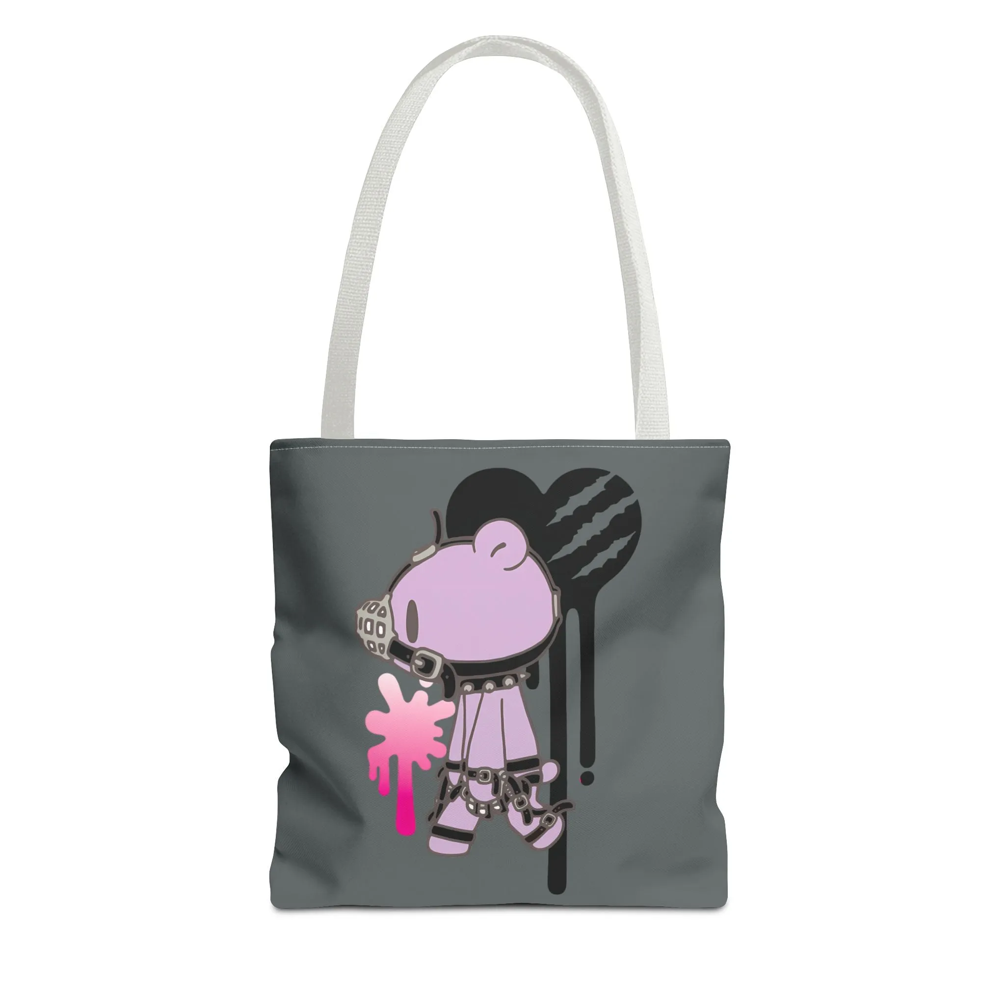 Gloomy Bear x DEDGRL6  "Jelly Heart" Tote Bag