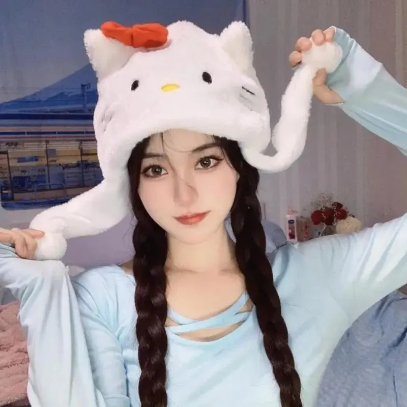 Kawaii Hello Kitty Plush Hat