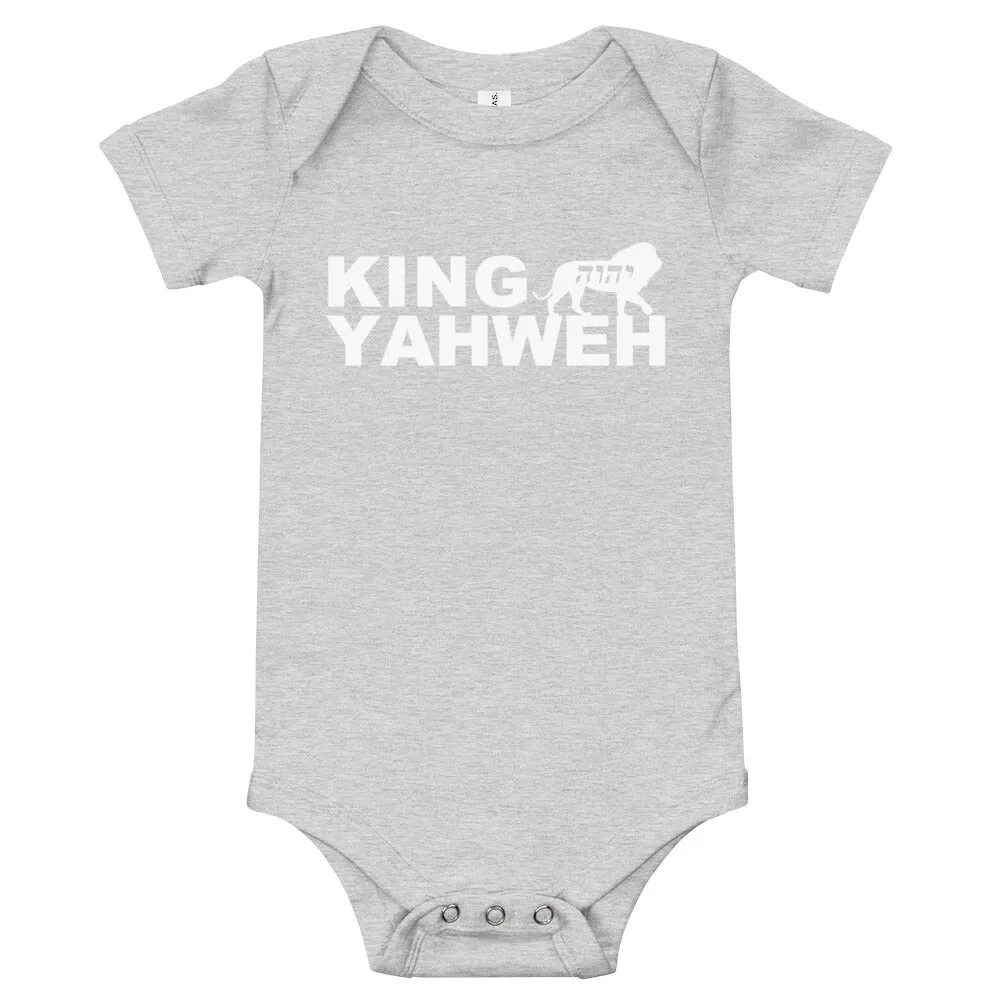 King YAHWEH Bold Baby short sleeve one piece
