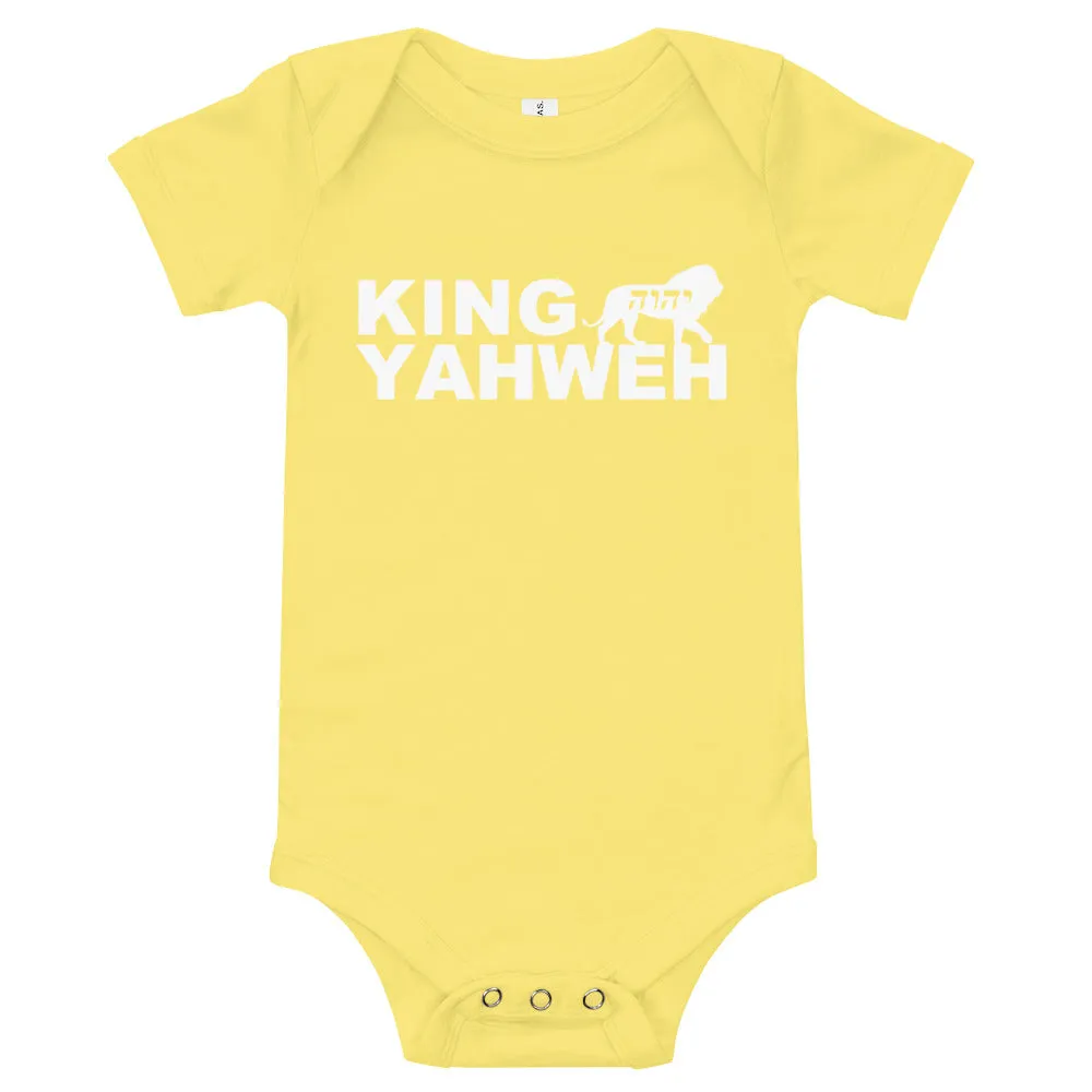 King YAHWEH Bold Baby short sleeve one piece