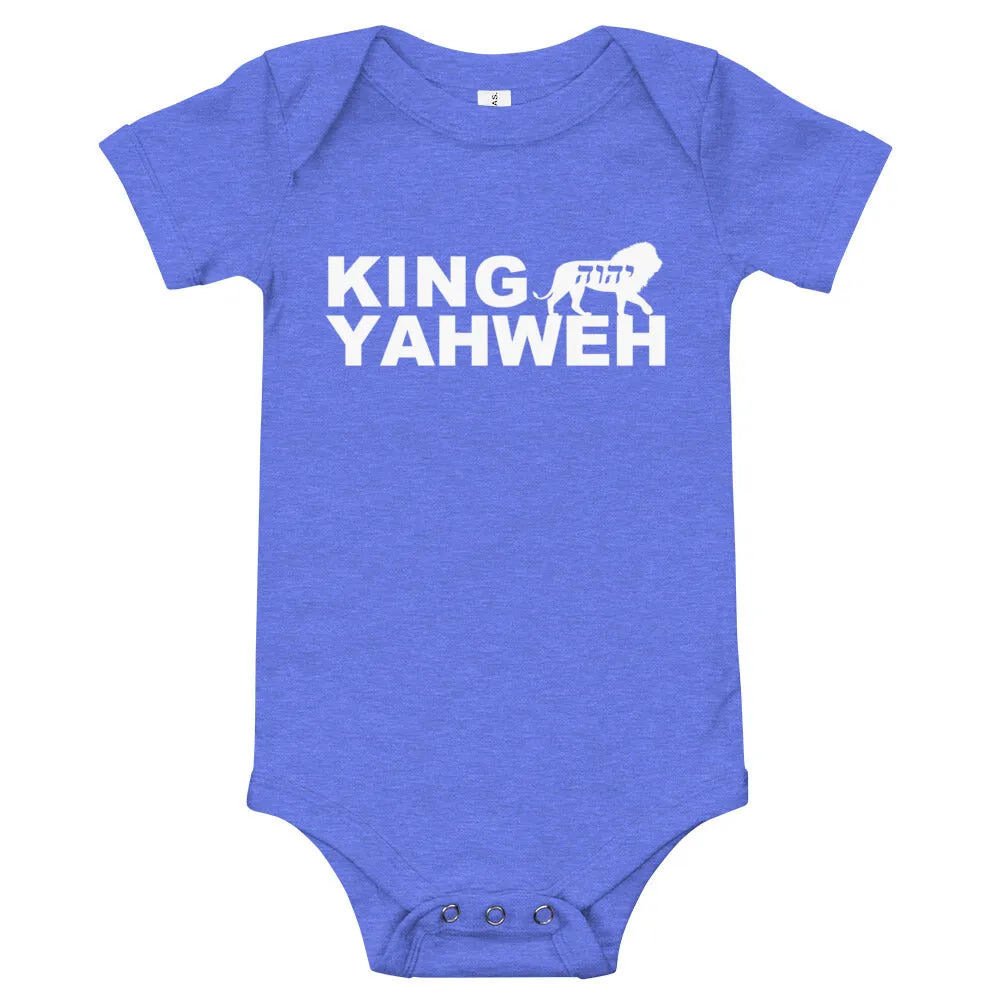 King YAHWEH Bold Baby short sleeve one piece