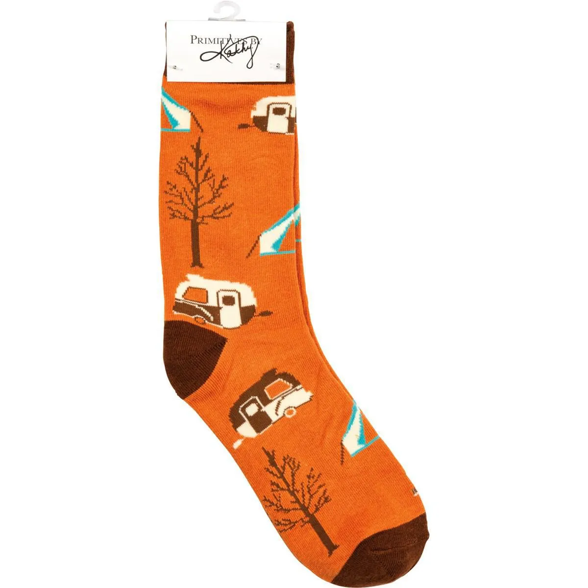 LIFE IS BETTER CAMPING BOX SIGN & SOCK SET