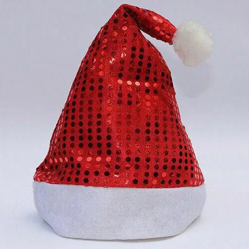 Merry Christmas LED Light Hat Santa Claus