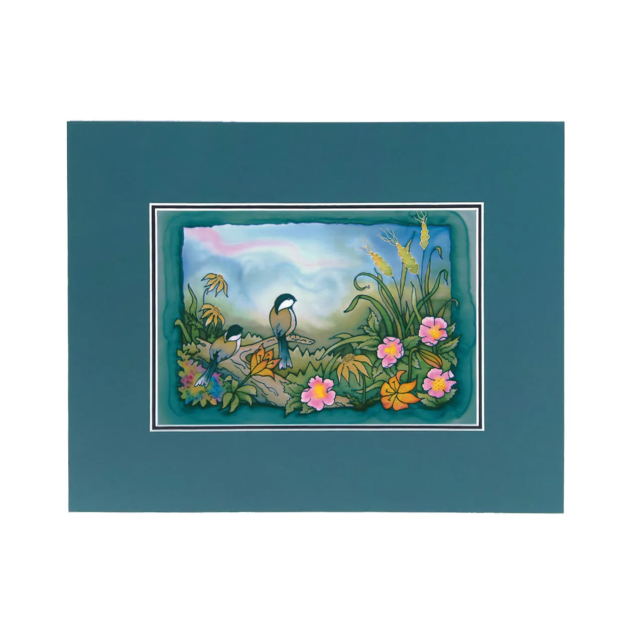 Summer Chickadee 2 Print | 14"x11"