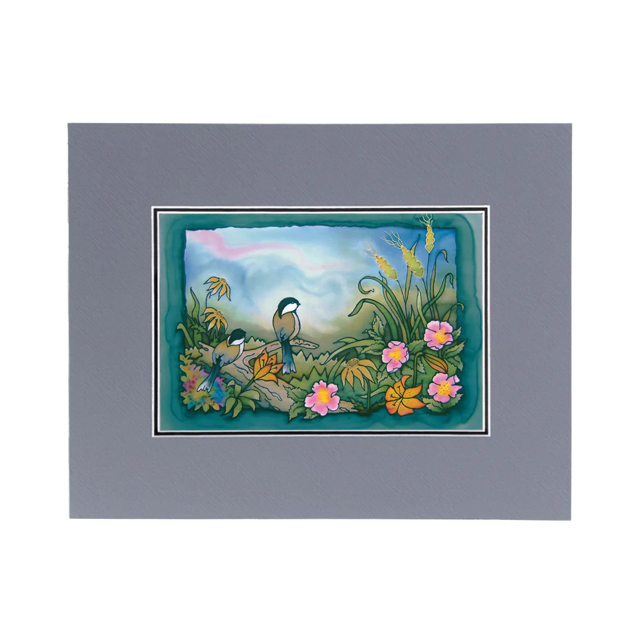 Summer Chickadee 2 Print | 14"x11"