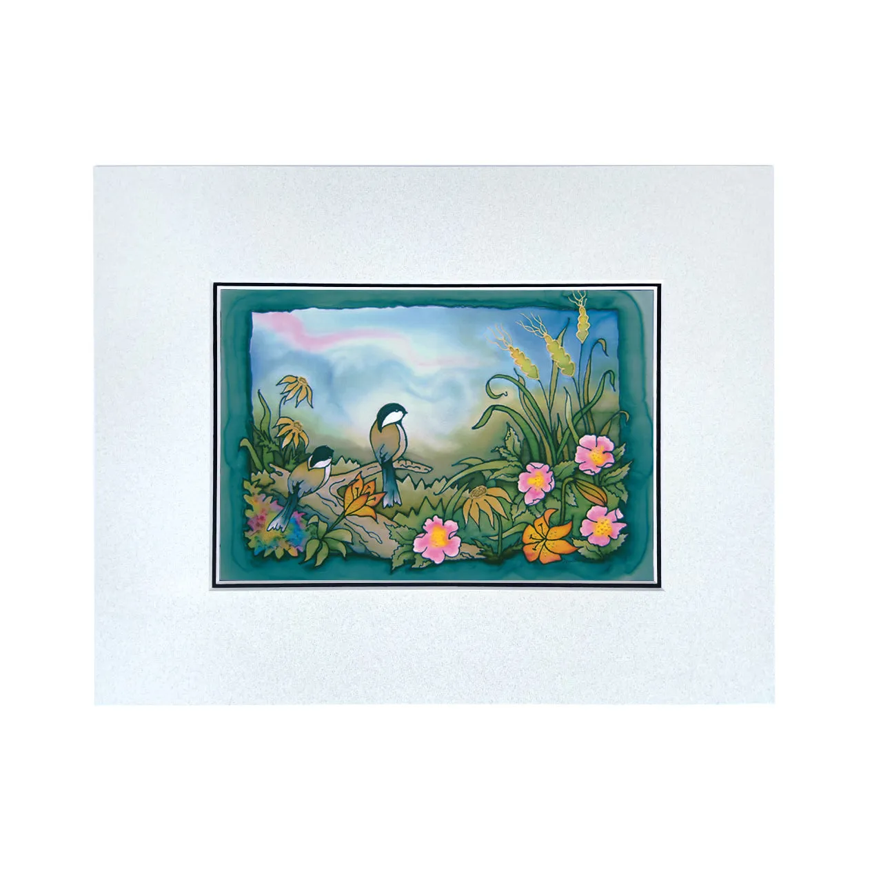 Summer Chickadee 2 Print | 14"x11"