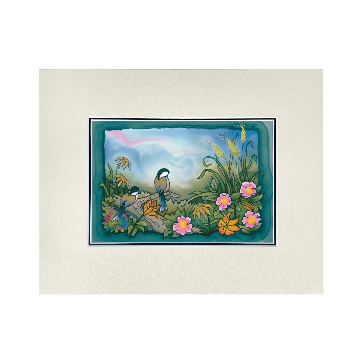 Summer Chickadee 2 Print | 14"x11"