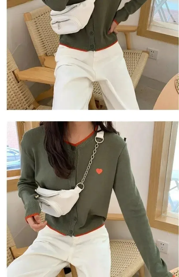 UAKISS  -  2024 Vintage Japanese White Casual Chest Bag Women Chain Trendy Punk Crossbody Bags Korean Fashion Simple Y2k Aesthetic Shoulder