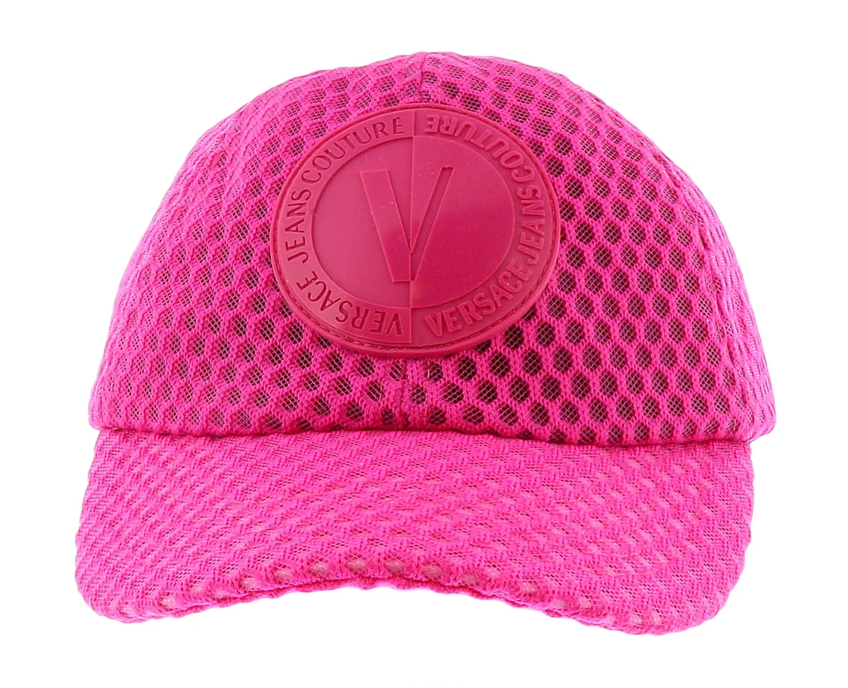Versace Jeans Couture Pop Pink  Medallion Baseball Cap